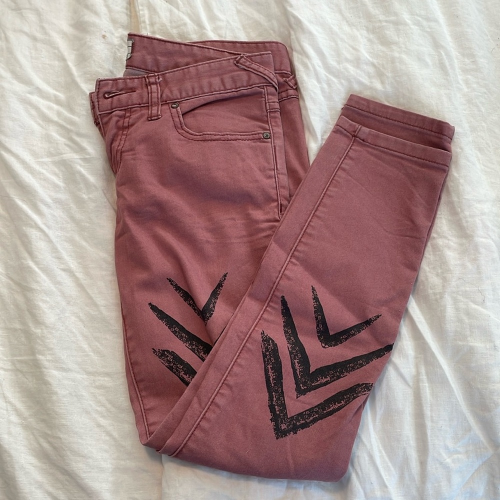 Free People Mauve Jeans